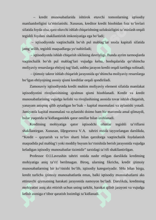 Kreditning va uning turlar 3