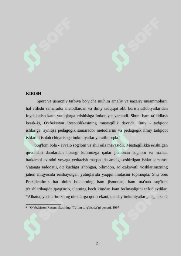 JISMONIY TARBIYADA TA'LIM USLUBLARI 2