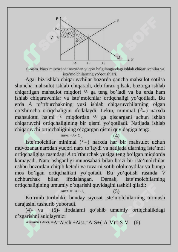 Davlatning bozorga ta’sirini baholash va raqobatlashgan bozor samaradorligi. 7