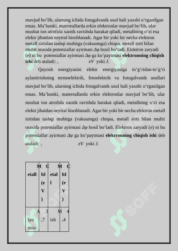 Fotoelektrik batareyalarining tayanch konstruksiyalarini tayyorlash 3