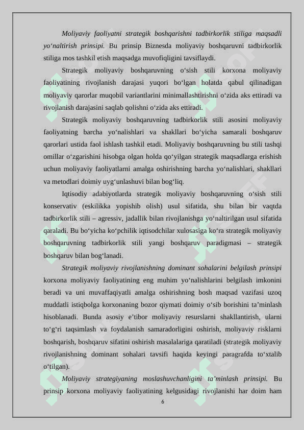MOLIYAVIY QARORLAR 6