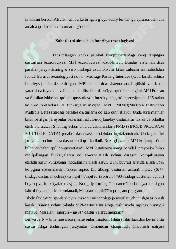 Ma’lumotlarni tarmoqli qayta ishlash texnologiyalari 4