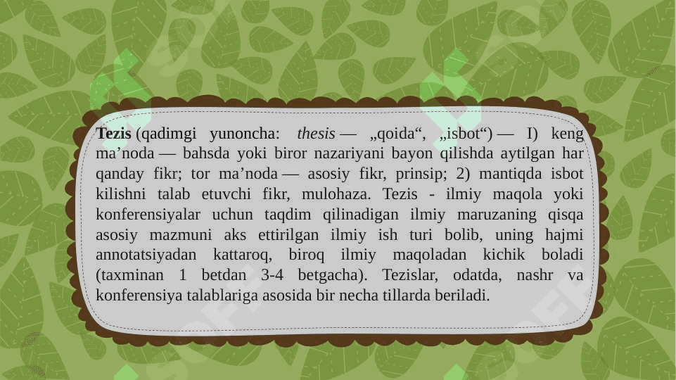 Mustaqil ta’lim, uning turlari va bajarilishi 4