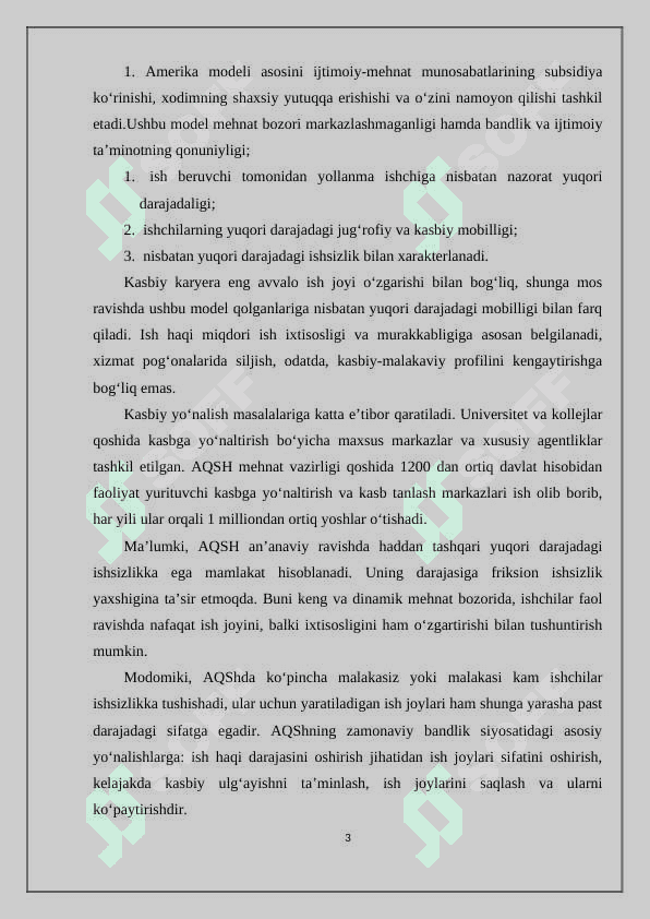 Oʻzbekistonda bandlik siyosati va uni amalga oshirish xususiyatlari 3