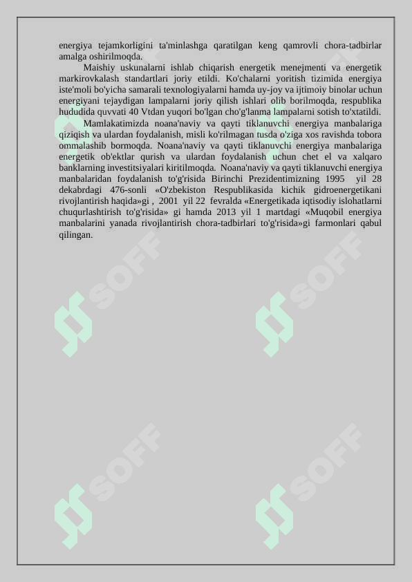 Quyosh energiyasi. Quyosh nurlanishining elektromagnit tarkibi 3