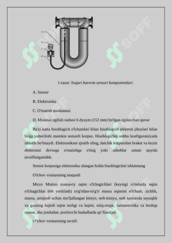 Sarf o’lchash tizimlari 5