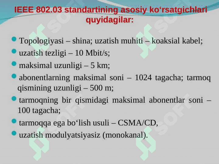Ethernet tarmog’i. 3