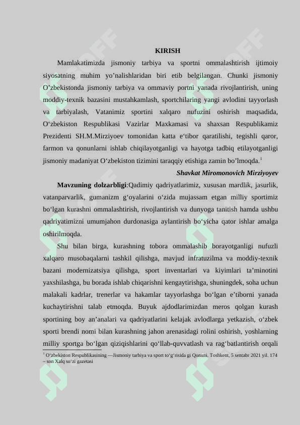 KURASH MASHG’ULOTLARINI TASHKIL ETISH TAMOYILLARI VA USLUBLARI 2