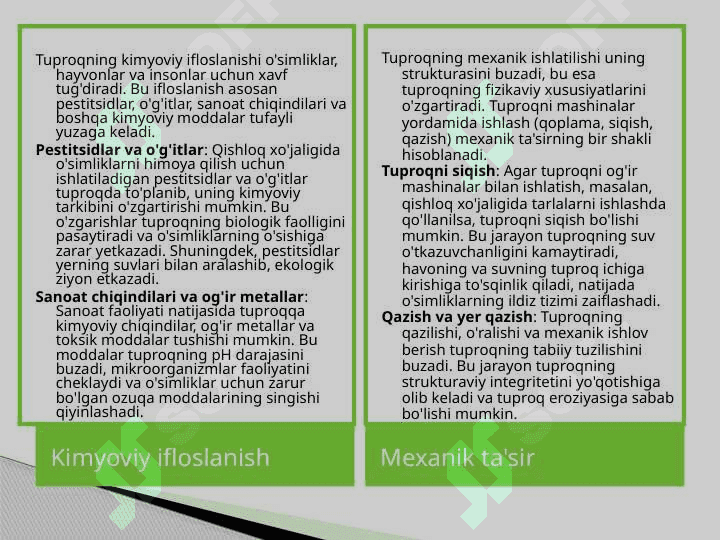 Tuproqga antiropogen tasir turlari.pptx 6