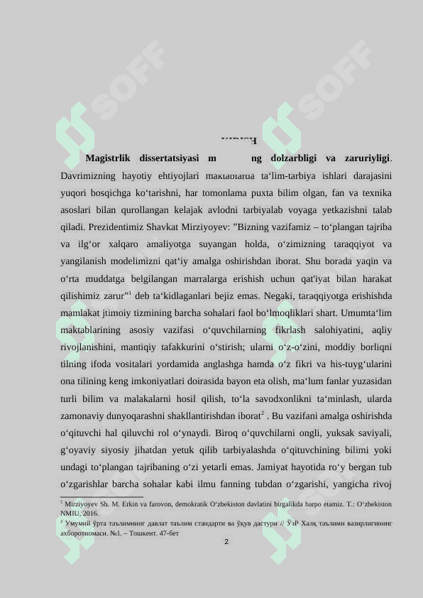 SODDA GAPLARNI INNOVATSION TEXNOLOGIYALAR ASOSIDA O‘QITISH 2