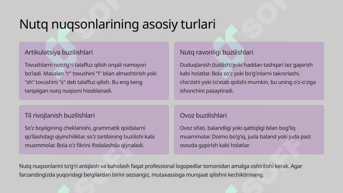 Nutq nuqsonlari bolgan bolalar 5 yoshgacha rivojlanish imkoniyatlari 4
