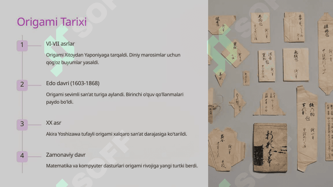 Origami Usulida Hayvonlarni Yasash Sanati 3