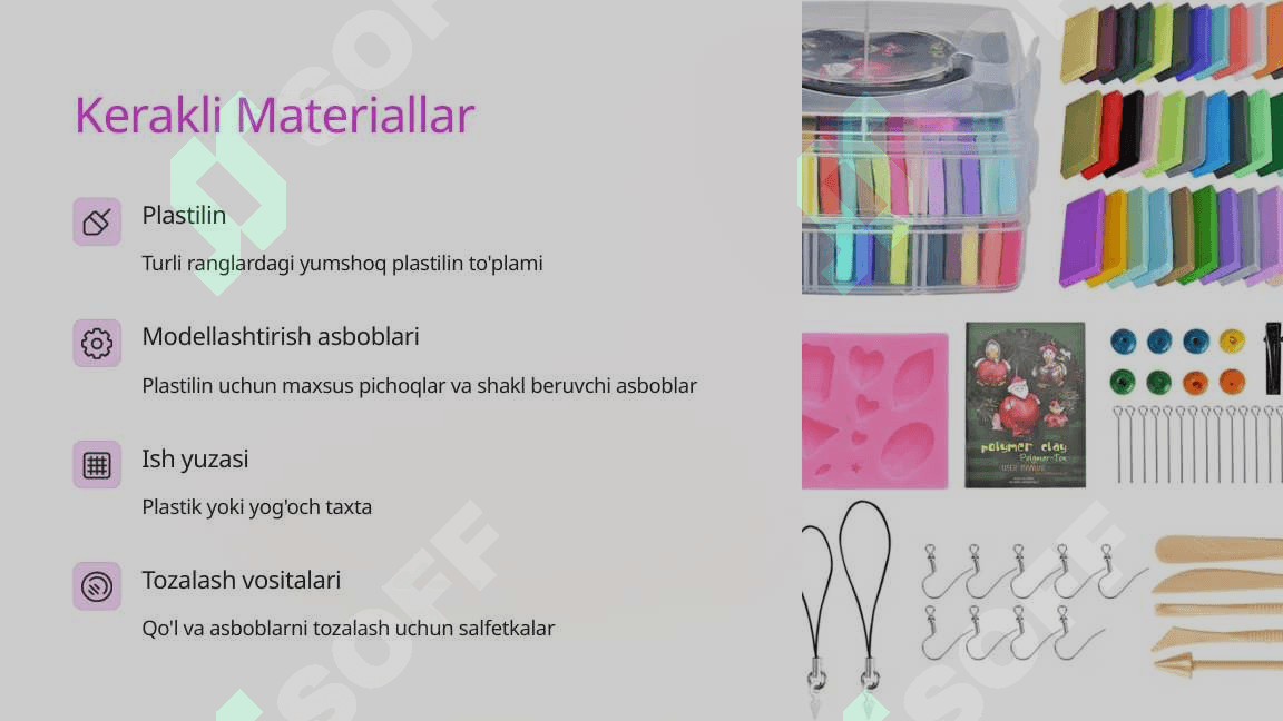 Plastilindan Meva va Sabzavot Shakllarini Yasash 3