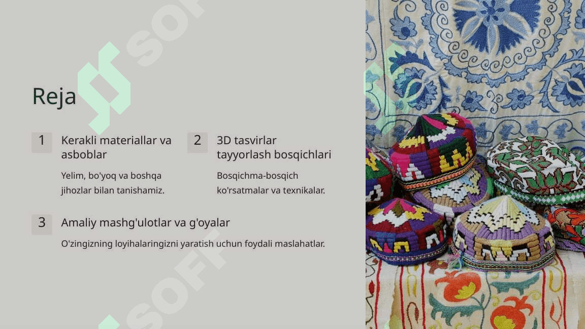 Yelim va Bo'yoqdan 3D Tasvirlar Yaratish 2
