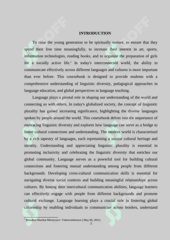 Teaching foreign languages in the world 2
