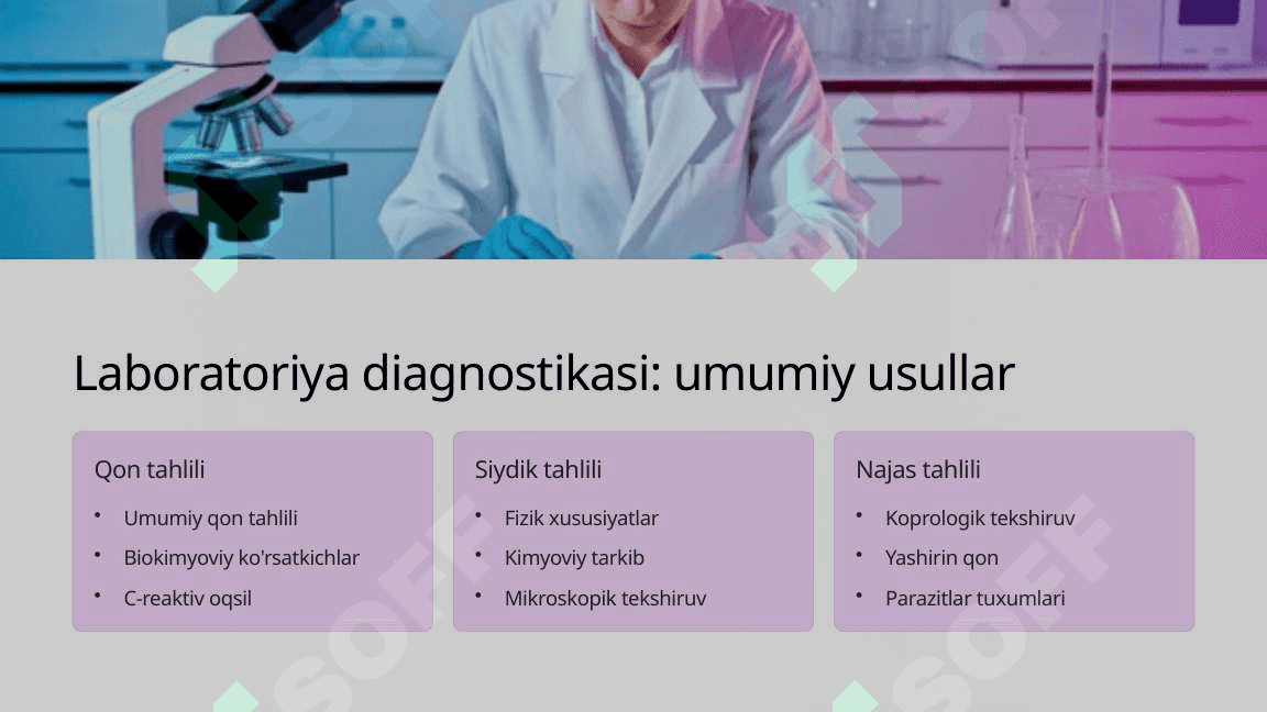 Infeksion kasalliklar diagnostika usullari 7