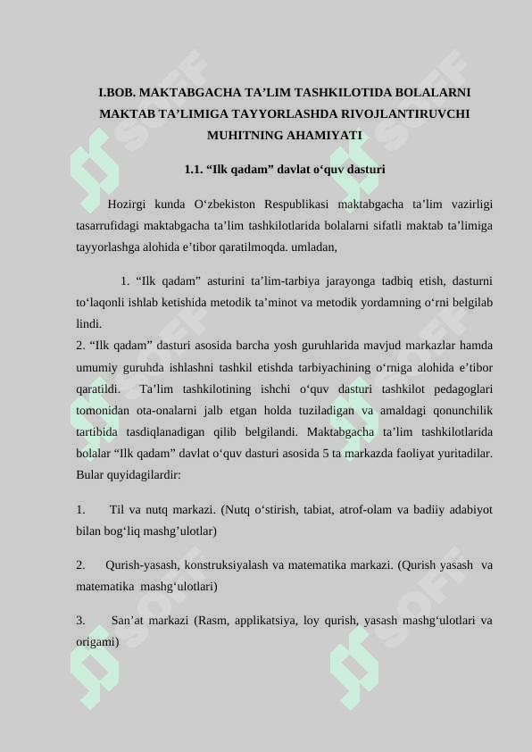 Maktabgacha talim tashkilotining davlat oʻquv dasturi 3