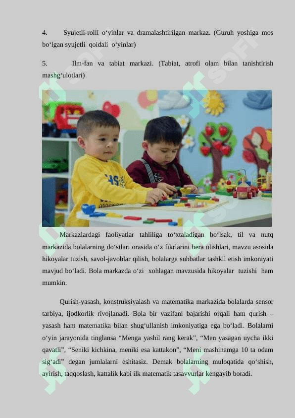 Maktabgacha talim tashkilotining davlat oʻquv dasturi 4