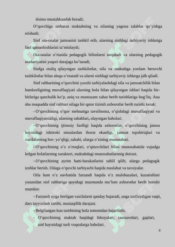 SHAXSNI TARBIYALASHDA OILA, MAKTAB VA MAHALLANING HAMKORLIGI VA ROLI 8