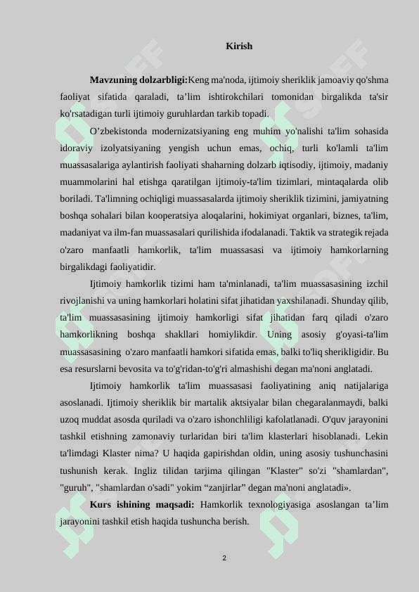 Sinf rahbarining ota onalar bilan hamkorlikdagi faoliyati tashkil etish metodikasi 2