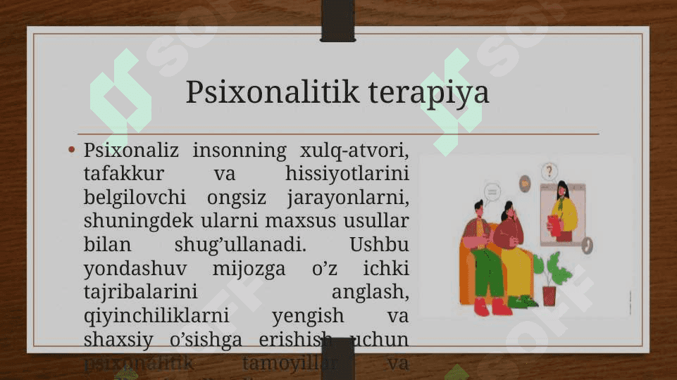 Yetakchi zamonaviy konsultativ nazariyalar va texnologiyalar 6