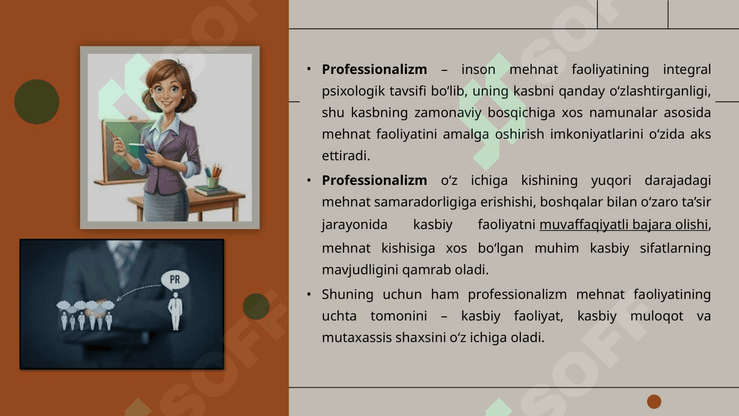 Professionalizm tamoyili. 4