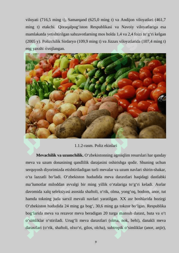 Janubiy iqtisodiy rayoni qishloq xoʻjaligi 8