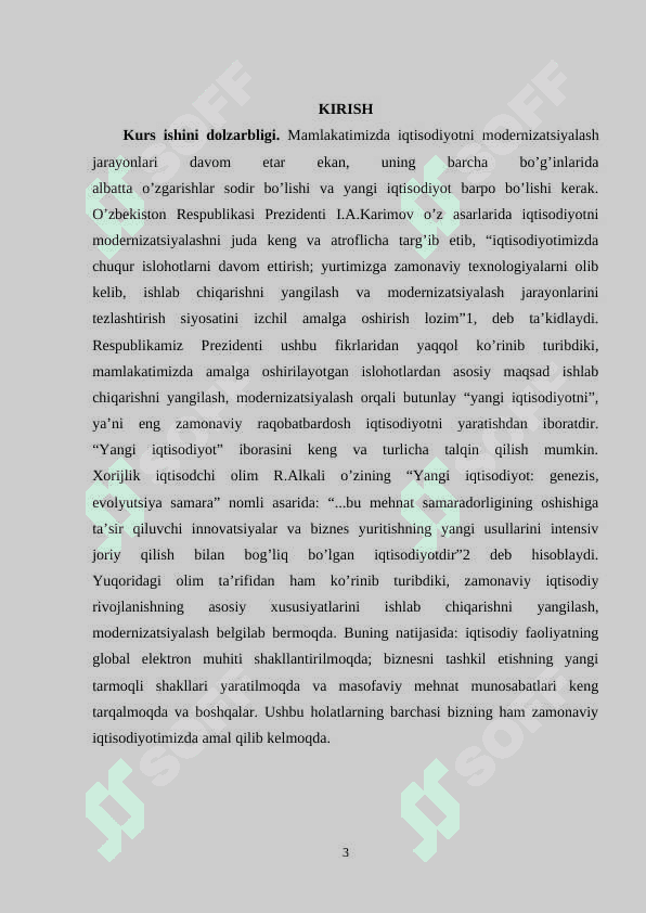 Innovatsion jarayonlar nazariyasi 2