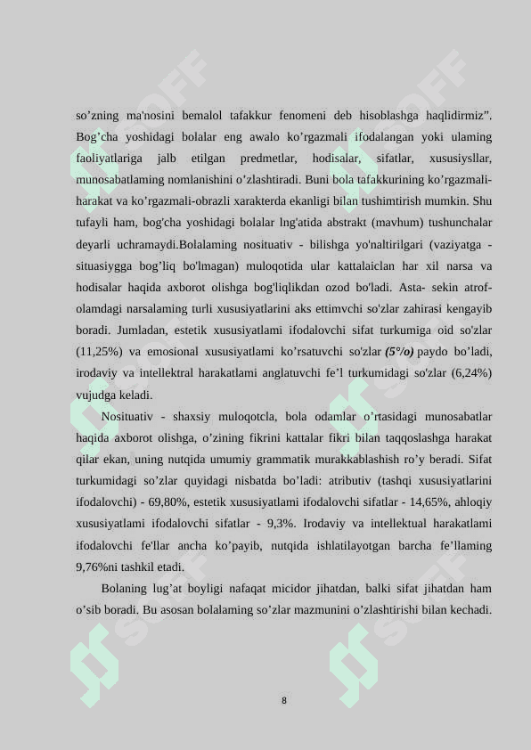 MAKTABGACHA YOSHDAGI BOLALARDA KOMMUNIKATIV JARAYONLAR SHAKLLANISHI 6