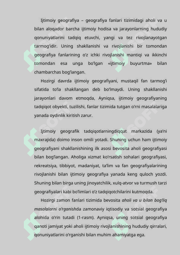 Ijtimoiy geografiya 2