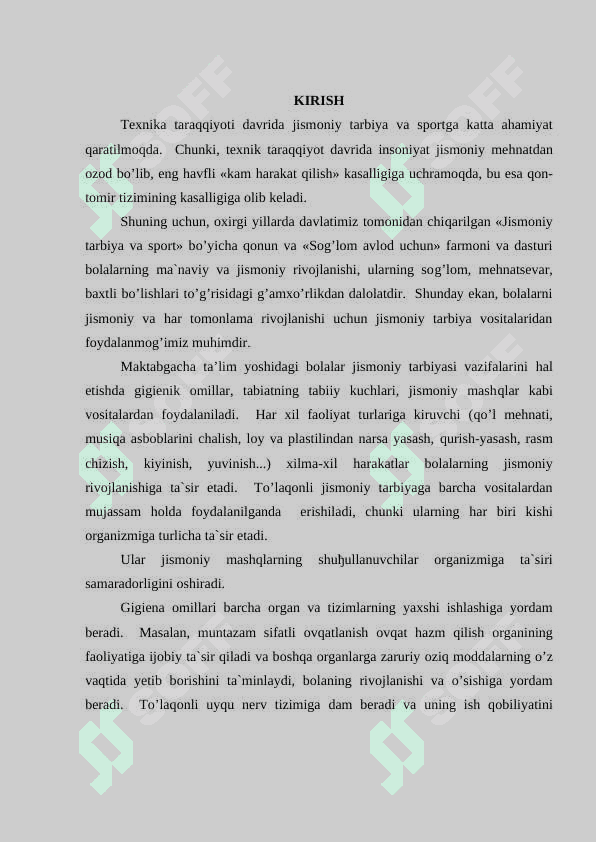 JISMОNIY TARBIYA VОSITALARI 2