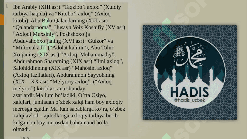Hadislarda nutq va nutq odobi haqida 4