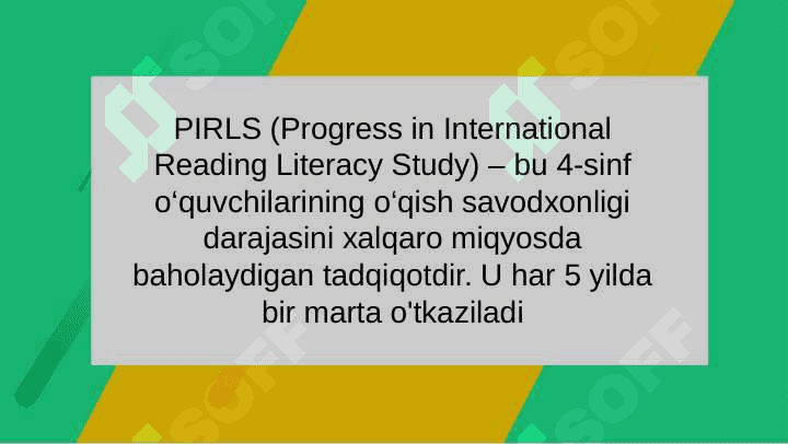 PIRLS xalqaro tadqiqotiga oid yangi matnlar asosida topahiriqlar ishlab chiqish 2