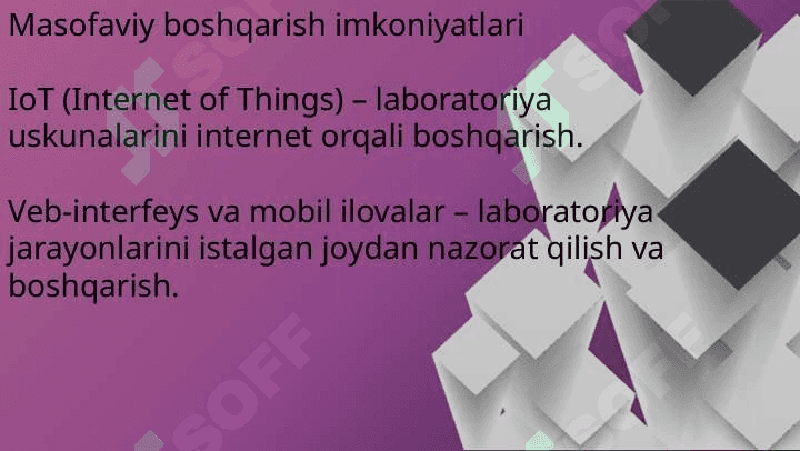 O‘quv laboratoriyasiga o‘rnatilgan uskunalarni kompyuter yordamida boshqarish 7