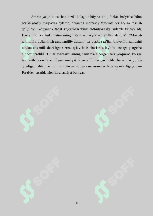 ma'naviy ahloqiy g'oyalar bilan boyitilgan tarbiya tizimini shakllantrish 8