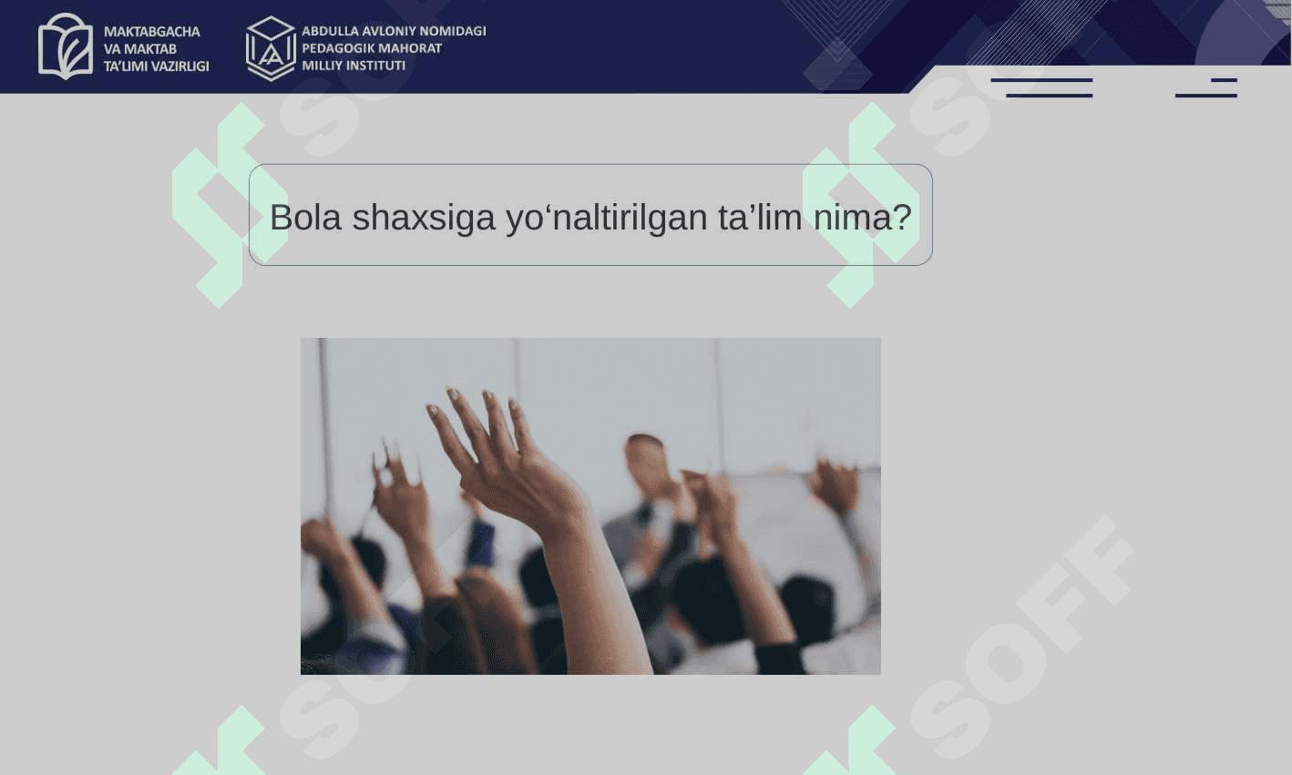 Bola shaxsiga yo'naltirilgan ta'lim 4