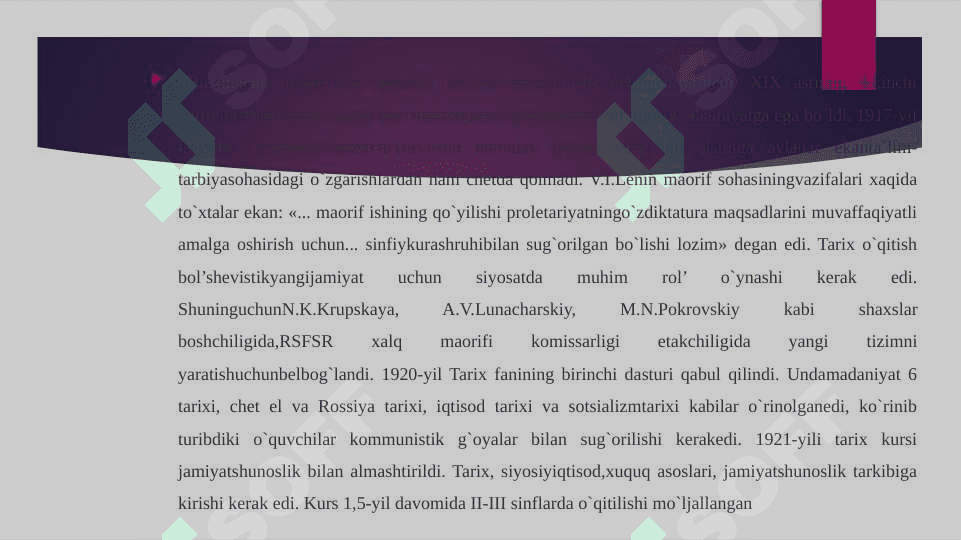 TARIX O’QITISH METODIKASINI ILMIY PEDAGOGIK FAN SIFATIDA SHAKLLANISHI 8