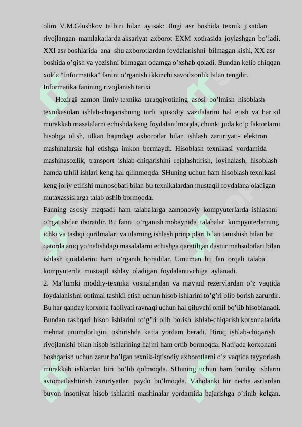 VATANIMIZDA INFORMATIKA FANINING RIVOJLANISH ISTIQBOLLARI 4