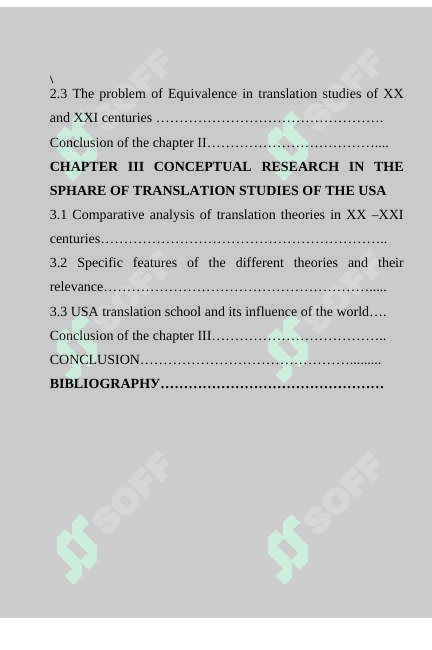 A CONCEPTUAL RESEARCH OF TRANSLATION STUDIES IN THE USA 2