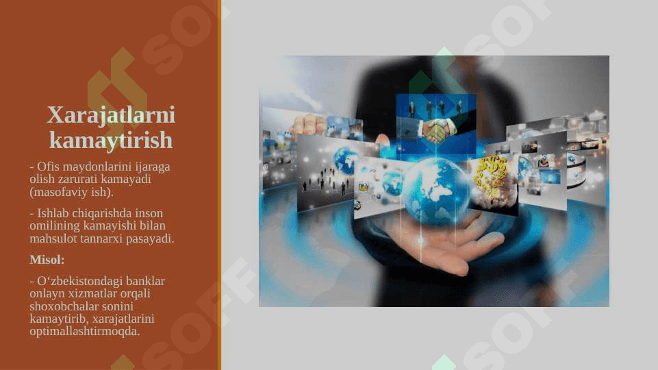Raqamli iqtisodiyot va uning afzalliklari 8