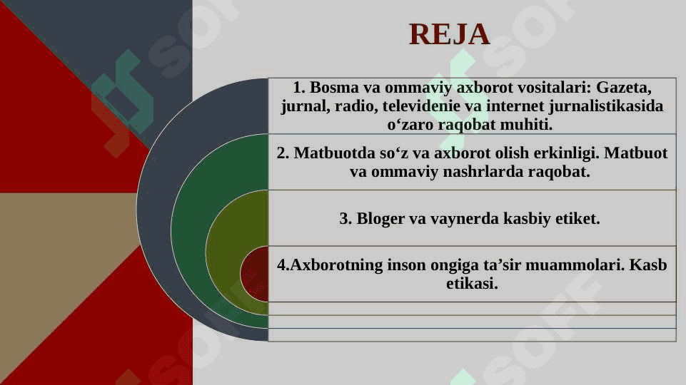 Jahon media va axborot makonida raqobat muhiti 2