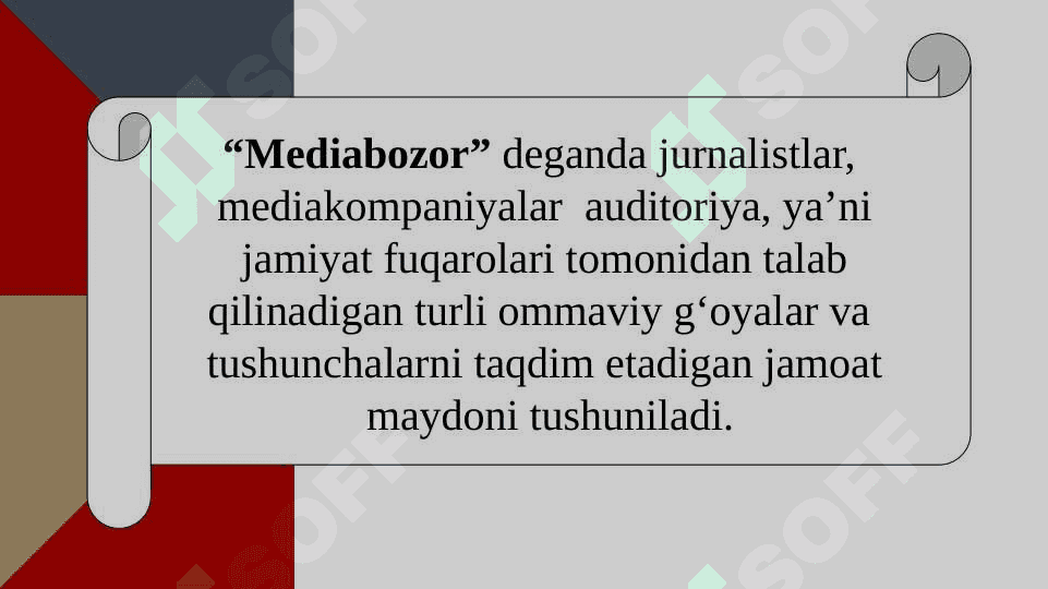 Jahon media va axborot makonida raqobat muhiti 8
