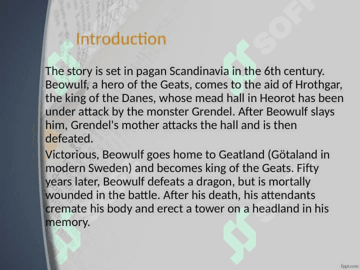 English Literature I Introduction 5