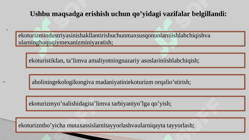 O’zbеkistоndа ekоlоgik turizm rivоjlаnishining tеndеnstiyalаri vа tаkоmillаshtirish yo’nаlishlаri 5