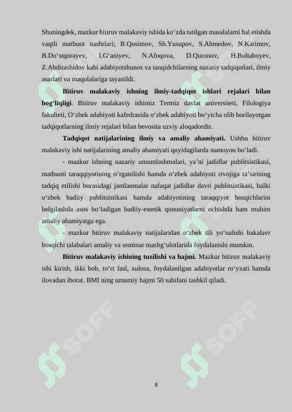 TARAQQIY GAZETASIDA ADABIY MATERIALLAR 8
