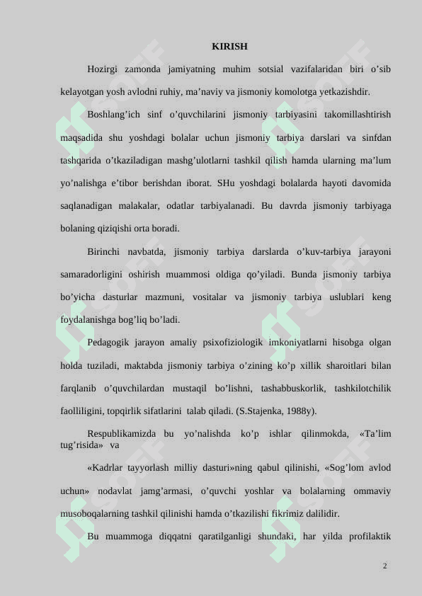 Boshlang’ich sinf o'quvchilarida milliy va harakatli o'yinlar orqali jismoniy sifatlarini oshirish 2