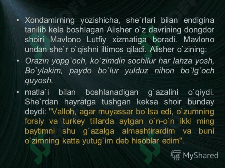 Alisher Navoiyning hayoti va ijodi 8