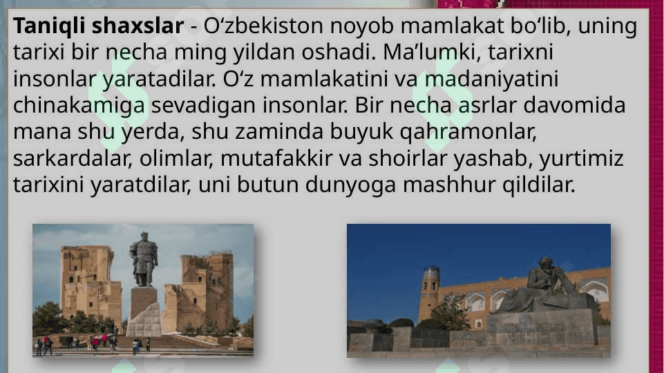 Buyuk shaxslar ijodiga bir nazar 4