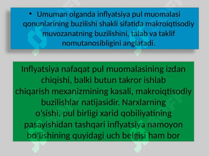 INFLYATSIYA VA AKSILINFLYATSIYA SIYOSATI 3