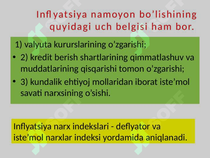 INFLYATSIYA VA AKSILINFLYATSIYA SIYOSATI 4